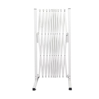 Garden Security Fence Gate Expandable White