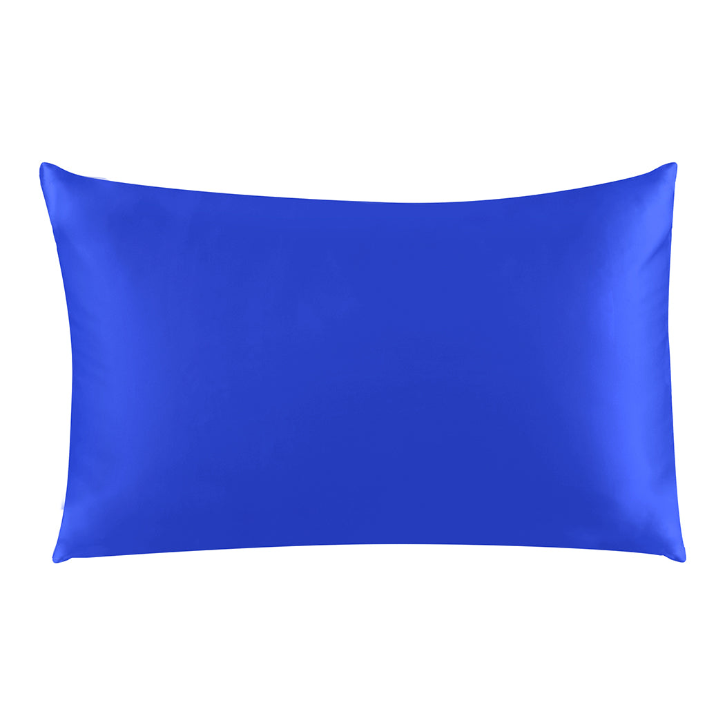 DreamZ 100% Mulberry Silk Pillow Case Royal Blue