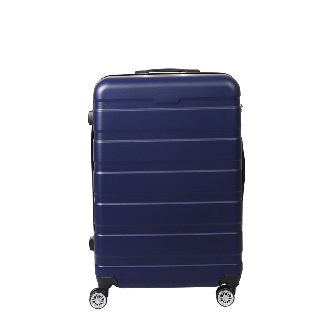 Slimbridge 20" Carry On Luggage Case Navy 20 inch