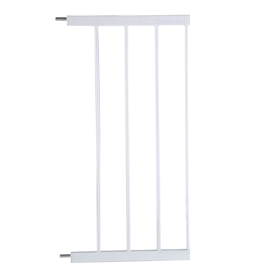 Levede Baby Safety Gate Adjustable Pet White 30cm Extension