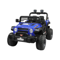 BoPeep Kids Ride On Car Electric Jeep Blue