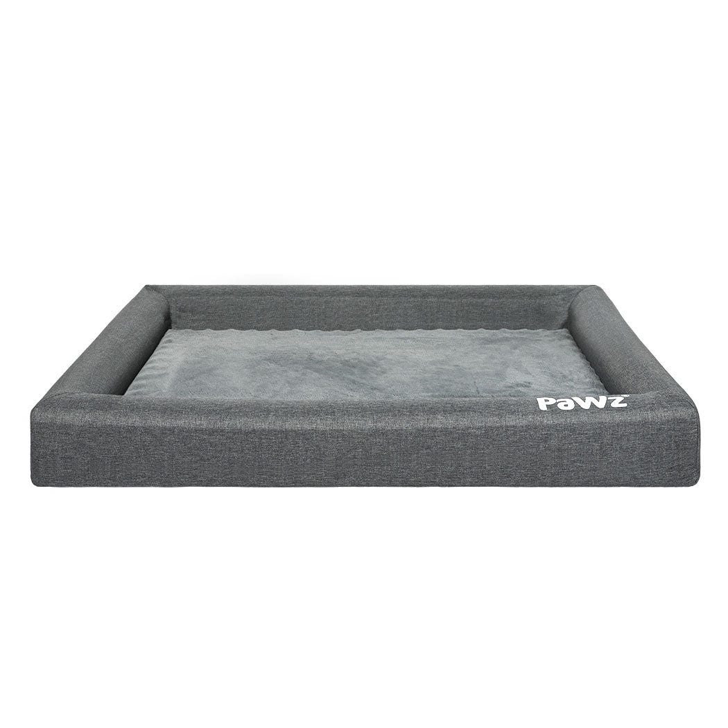 PaWz Memory Foam Pet Bed Calming Dog L Large