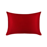 DreamZ 100% Mulberry Silk Pillow Case Burgundy