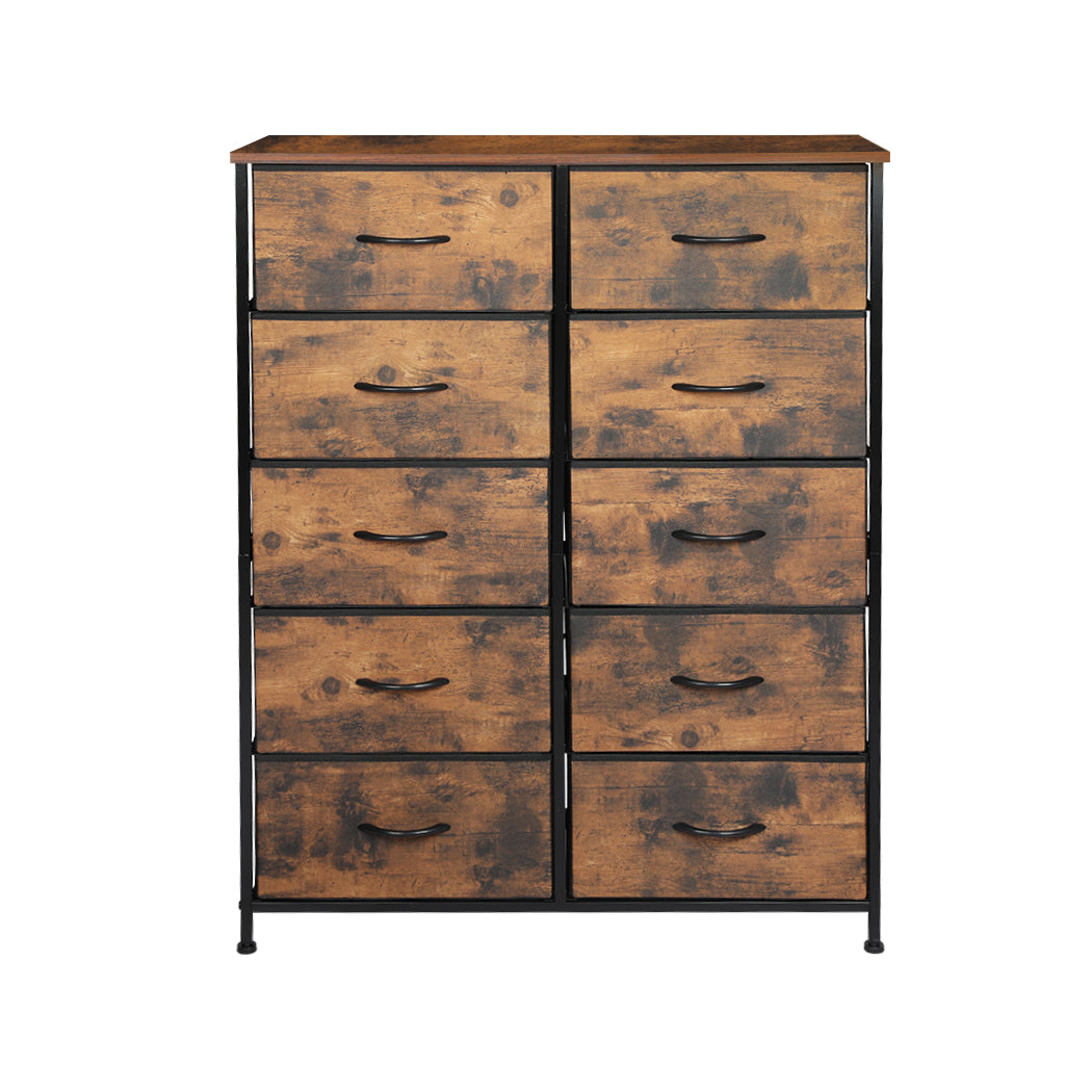 Levede Storage Cabinet Tower Chest King Single