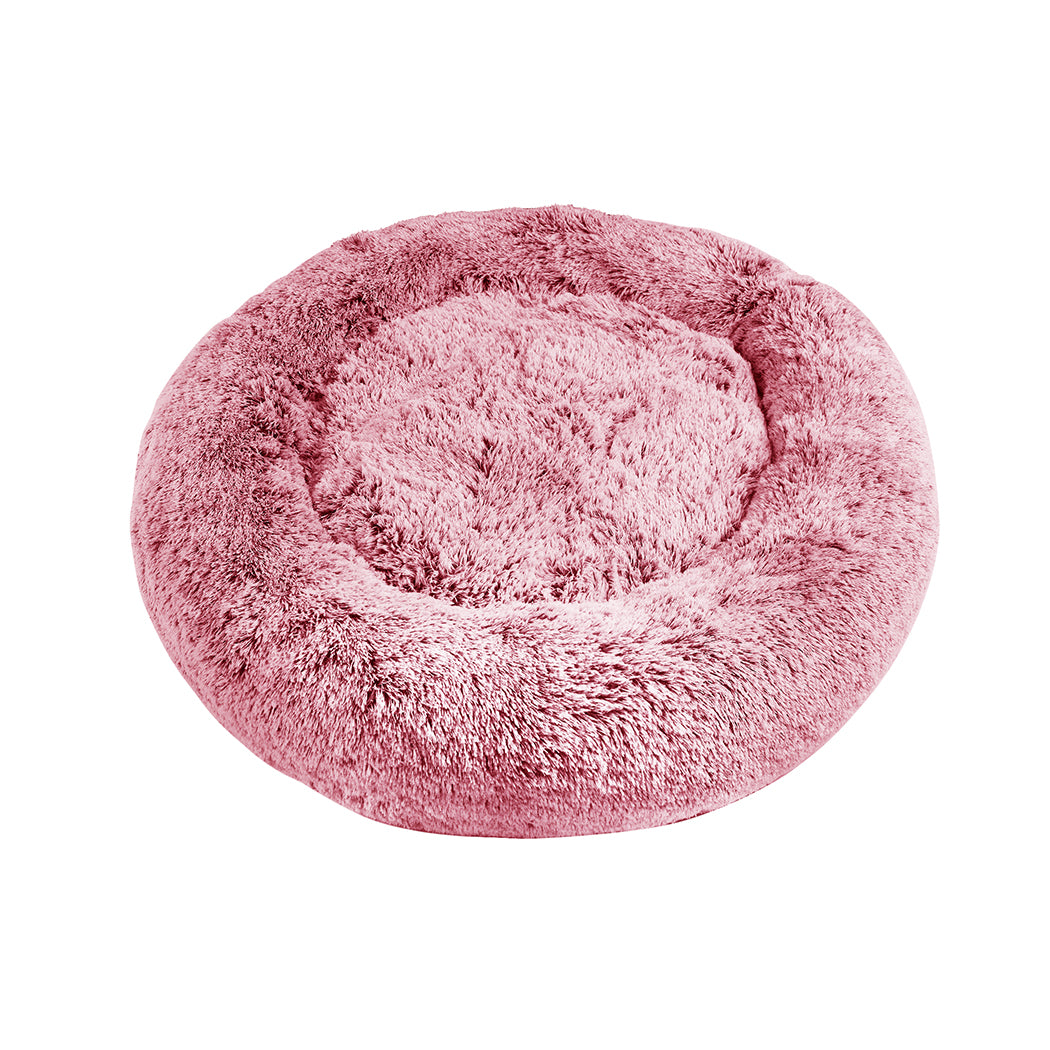 PaWz Pet Bed Memory Foam Dog Donut Pink X-Large