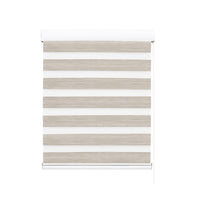 Marlow Blackout Zebra Roller Blind Curtains 60x210 Beige