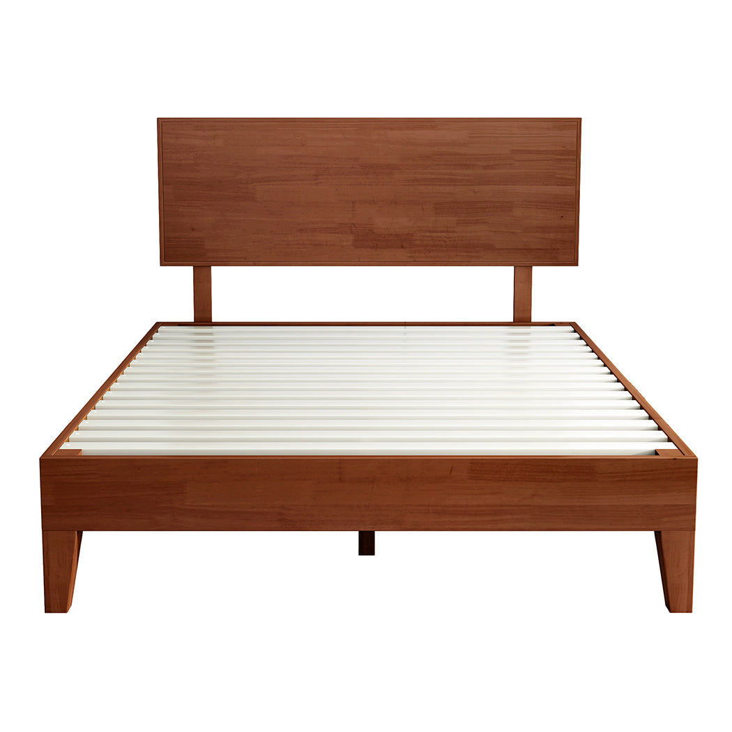 Levede Double Rubberwood Bed Frame