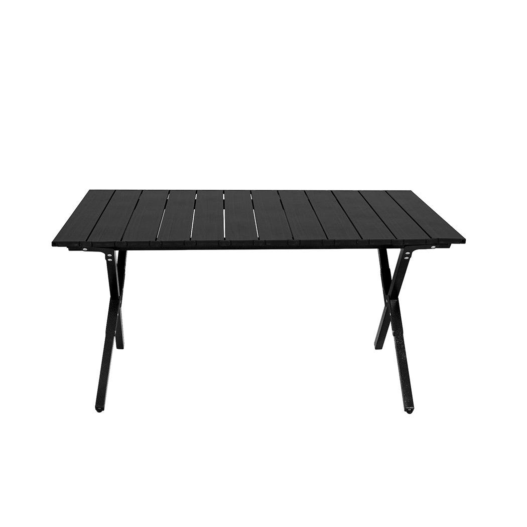 Levede Folding Camping Table Portable Black