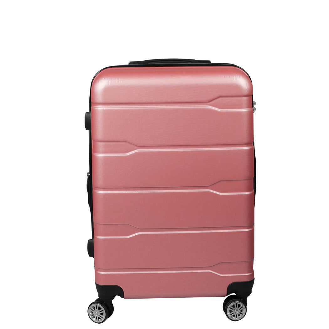 Slimbridge 24" Expandable Luggage Travel Rose Gold 24 inch