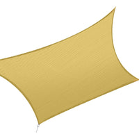 Mountview Sun Shade Sail Cloth Canopy Sand 180