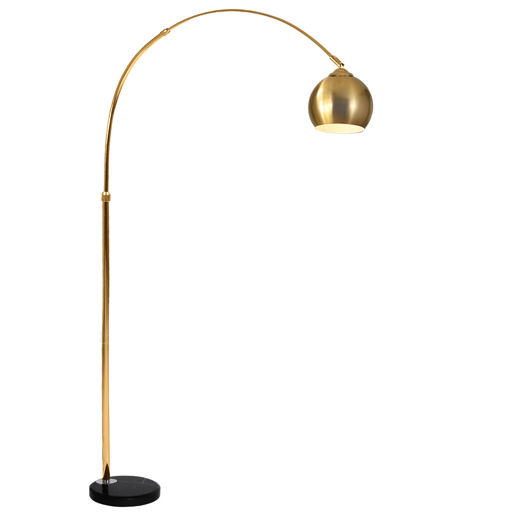 EMITTO Modern LED Floor Lamp Stand Reading Gold