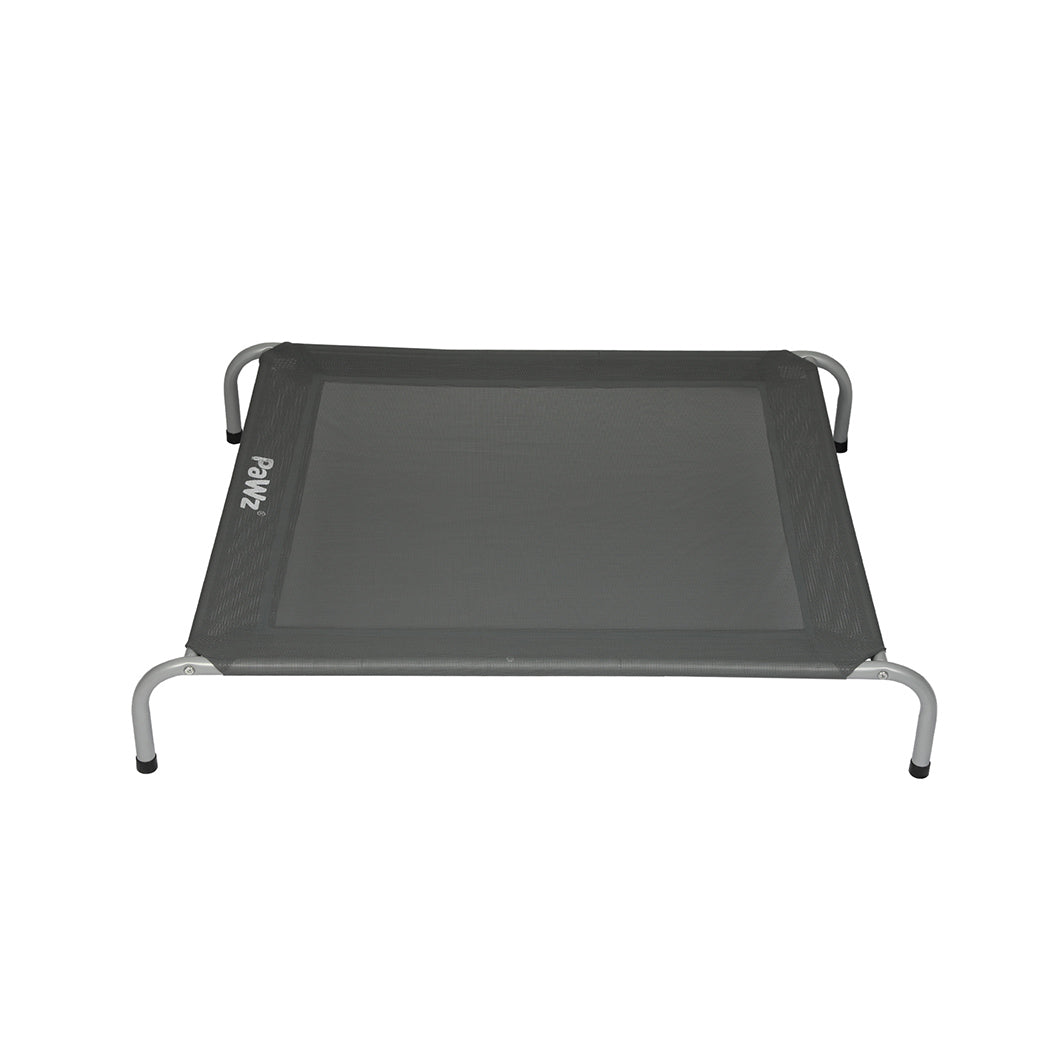 PaWz Elevated Trampoline Pet Bed Dog M Grey Medium