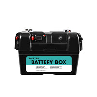 Safetex AGM Battery Box 12V Deep Cycle