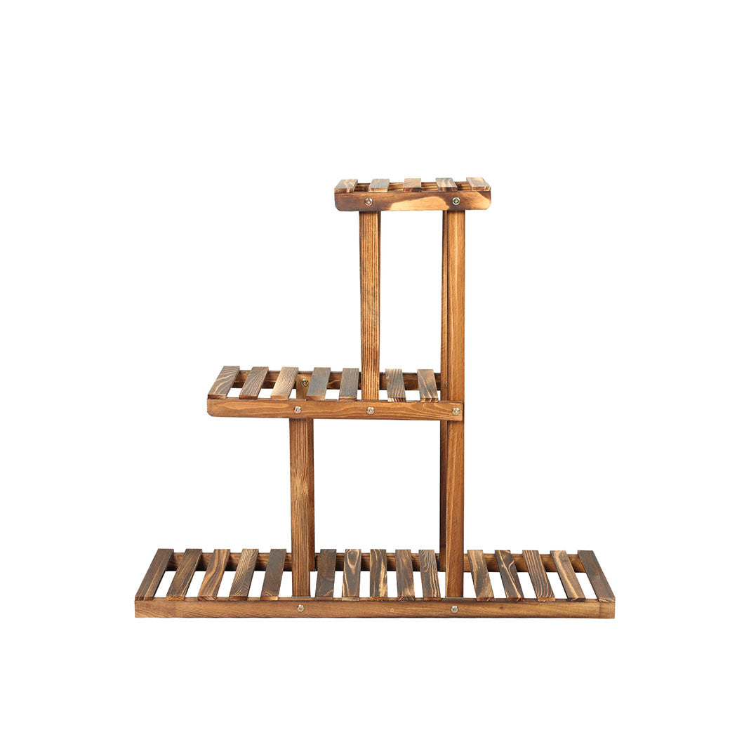 Levede 3-Tier Plant Stand Wood Wooden