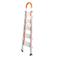 Traderight 5 Step Ladder Folding Aluminium