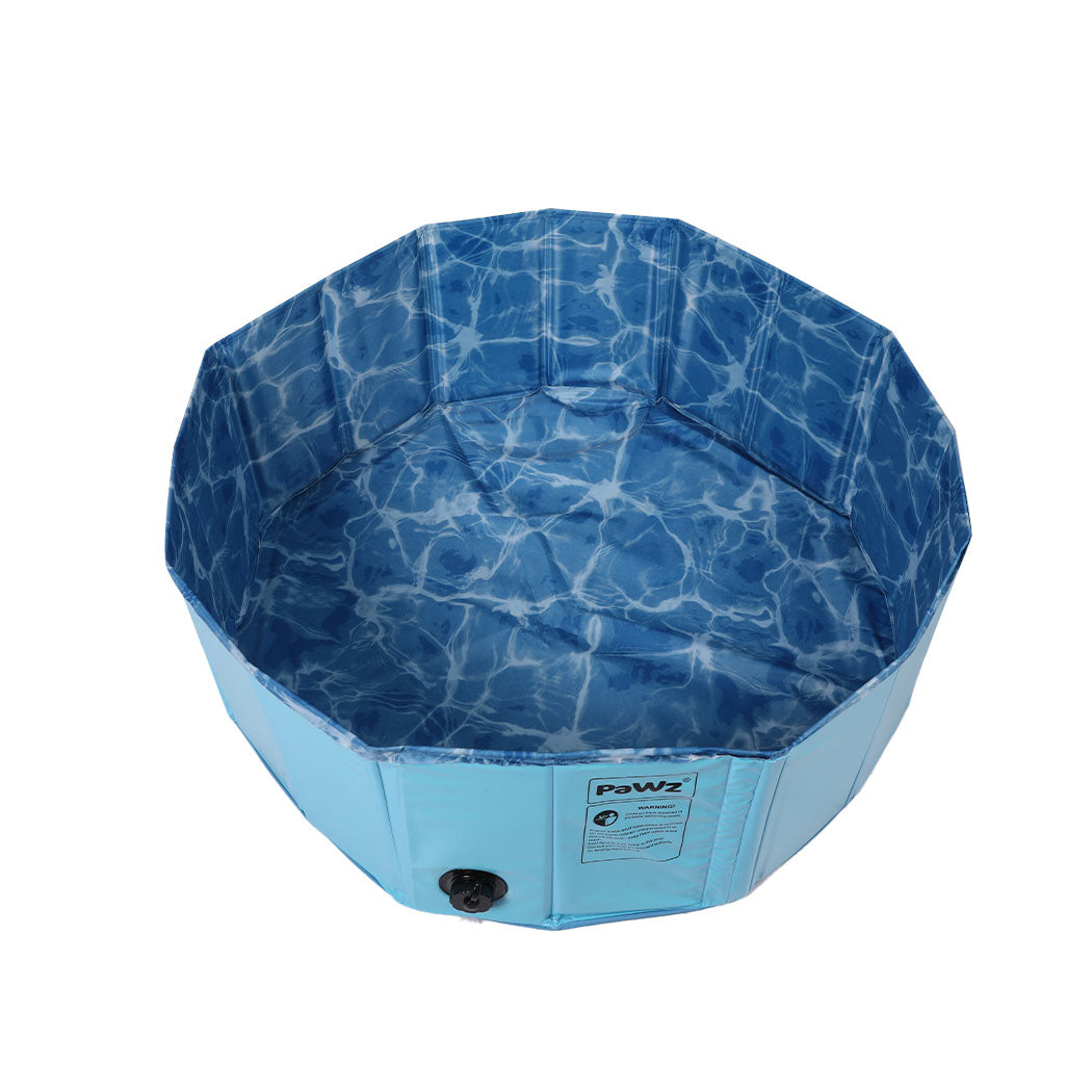 PaWz Folding Swimming Pool Dog Cat Washing M Medium