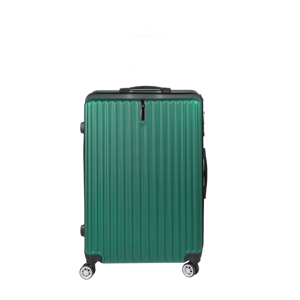 Slimbridge 20" Carry On Luggage Suitcase Green 20 inch