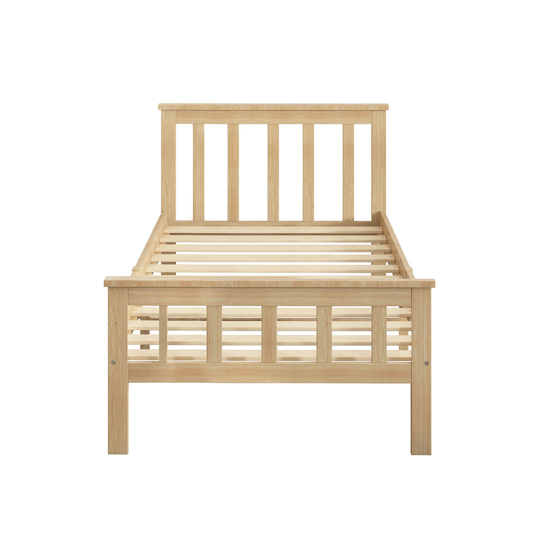 Levede Wooden Bed Frame Single Size