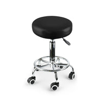 2x Levede Swivel Salon Barstool Hairdressing Black