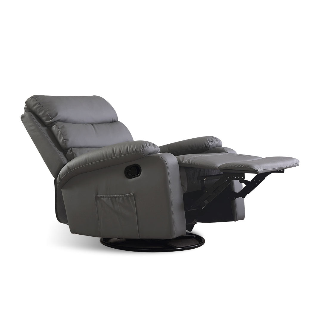 Levede Massage Chair Recliner Chairs Grey