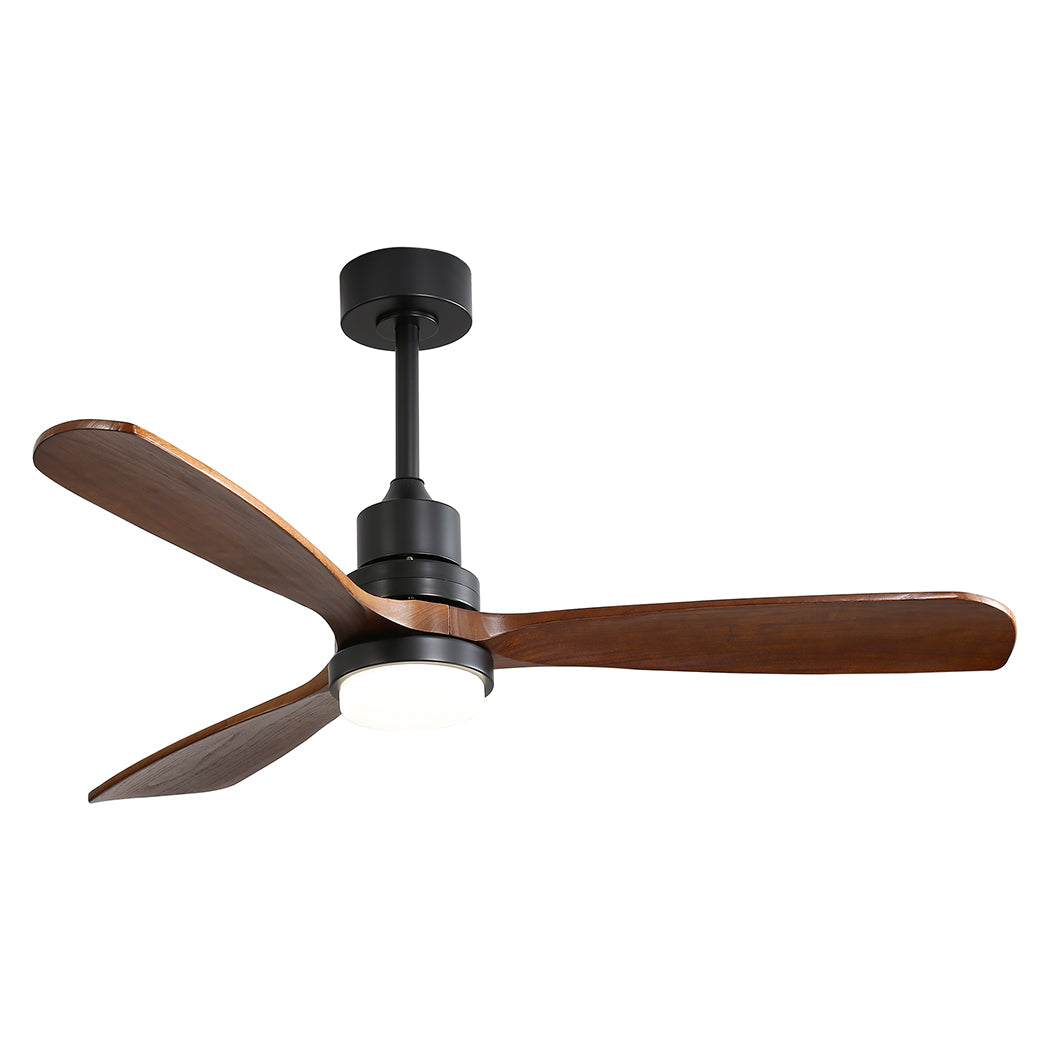 Spector 52'' Wood Ceiling Fan DC Motor Walnut