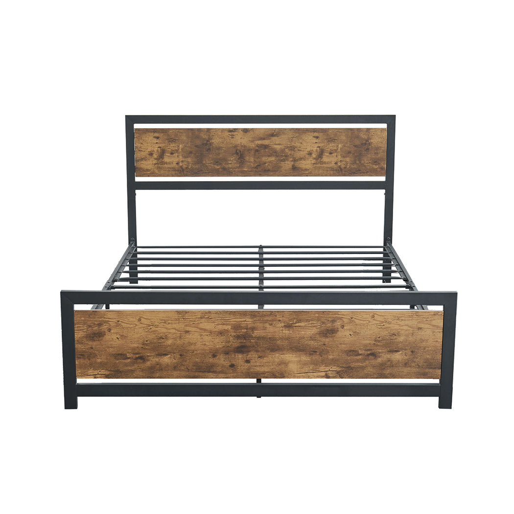 Levede Metal Bed Frame Mattress Base Queen