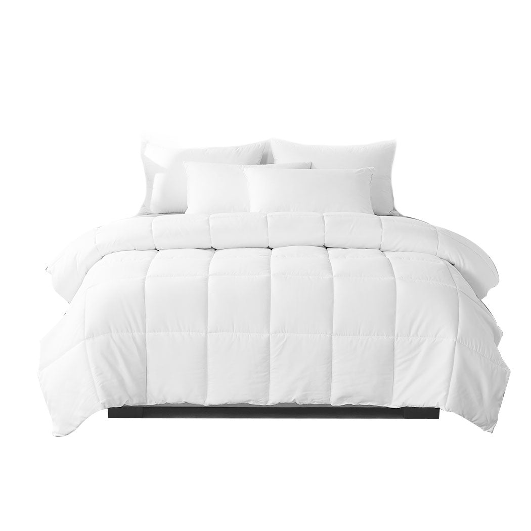 DreamZ Microfiber Quilt Doona Duvet King Single