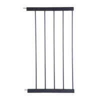 Levede Baby Safety Gate Adjustable Pet Black 45cm Extension