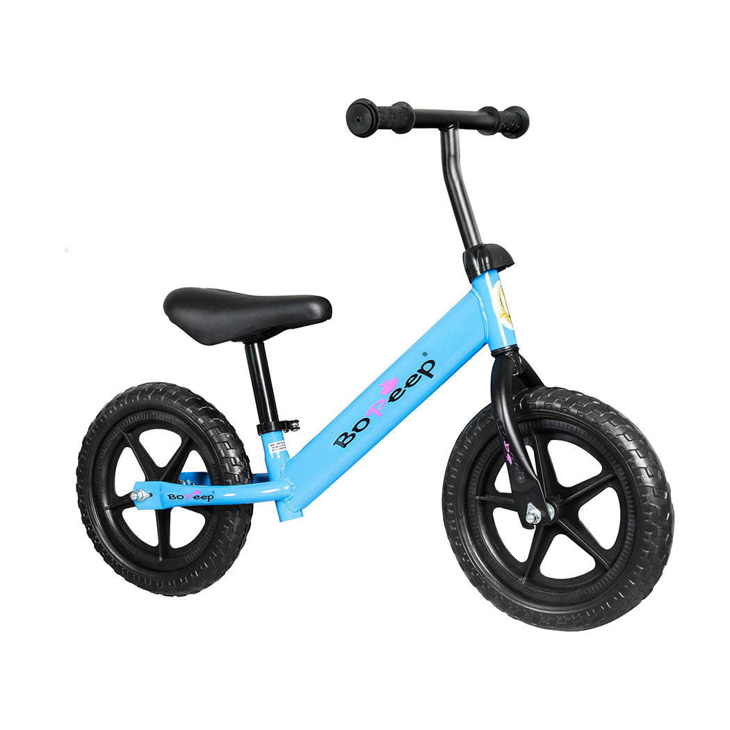 BoPeep Kids Balance Bike Ride On Toys Blue