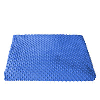 DreamZ Weighted Blanket Cover Quilt Blue