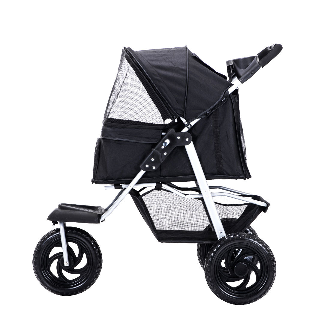 PaWz Pet Stroller Pram Dog Carrier Trailer