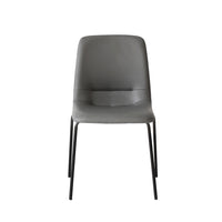 Levede Stackable Dining Chairs Kitchen Grey