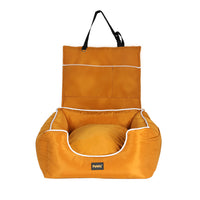 PaWz Pet Car Seat Travel Safety Carrier Orange