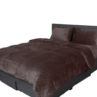 Bed Quilt Cover Bedding set Flannel Mint Super King