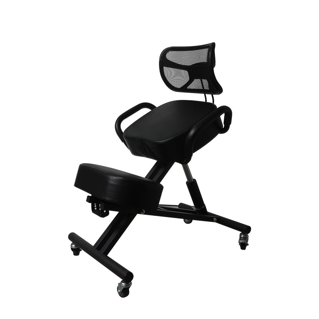 Levede Kneeling Chair Office Ergonomic Black