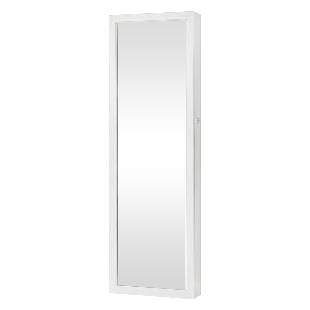 Levede Mirror Jewellery Cabinet LED