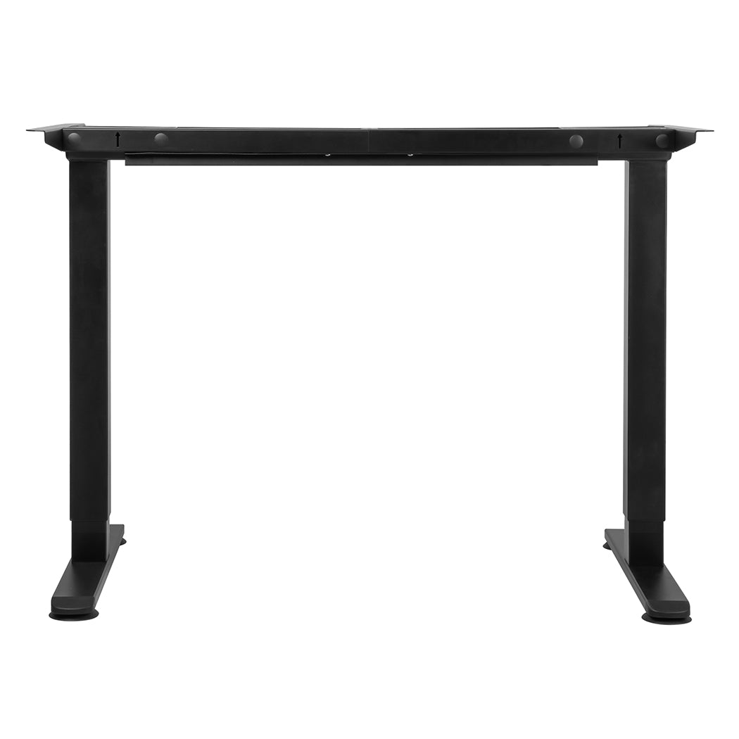 Levede Motorised Standing Desk Frame Black Dual Motor