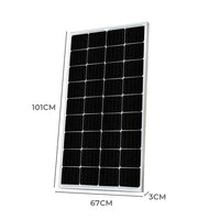 12V 250W Solar Panel Kit Mono Caravan