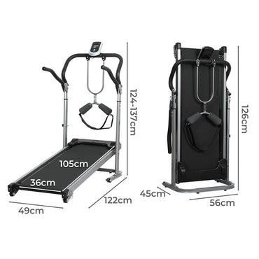 Centra Manual Treadmill Foldable Incline