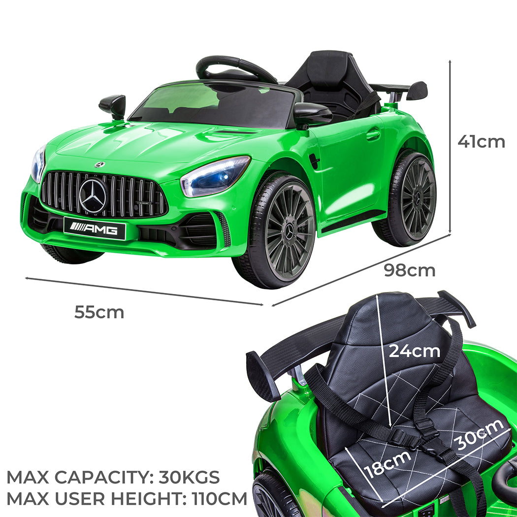 Kids Ride On Car 12V Battery Mercedes-Benz Green