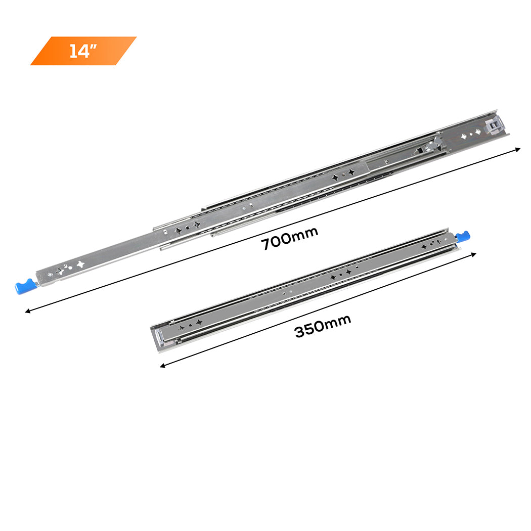 Traderight 150KG Drawer Slides 350MM