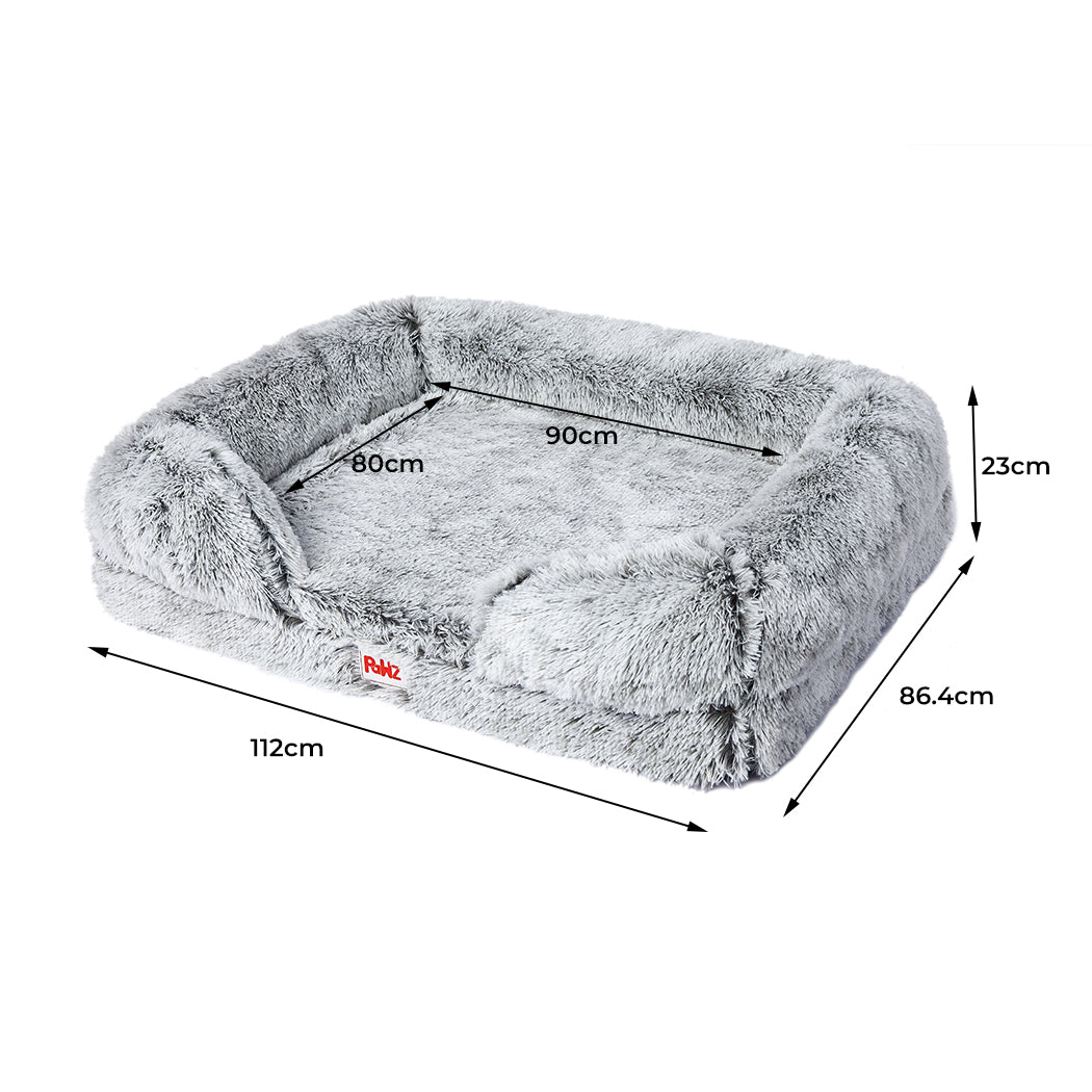 PaWz Pet Bed Orthopedic Sofa Dog Beds L Large