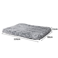 PaWz Dog Mat Pet Calming Bed Memory L Charcoal Large