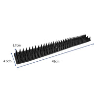 Lambu 10x Anti Bird Spikes Human Cat Black