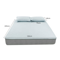 DreamZ Latex Cooling Bed Sheet Set Fitted 3PCS King