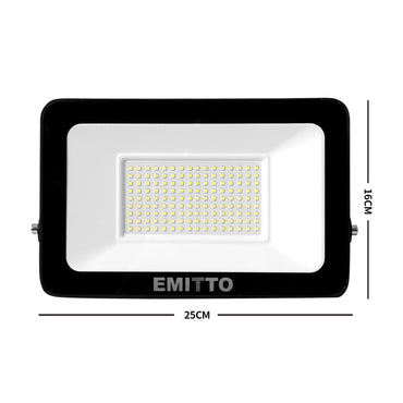 Emitto LED Flood Light 100W Outdoor