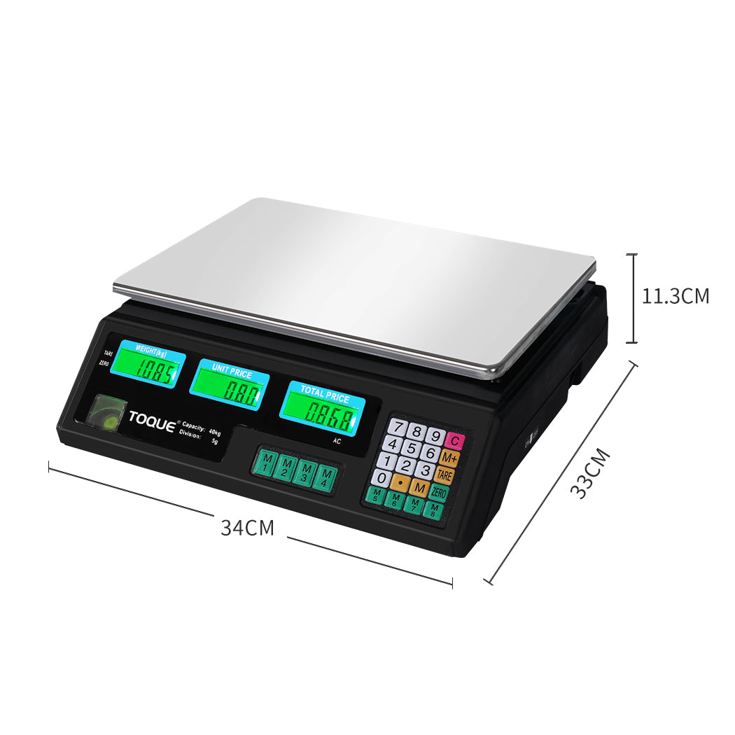 TOQUE Digital Scales Electronic Kitchen