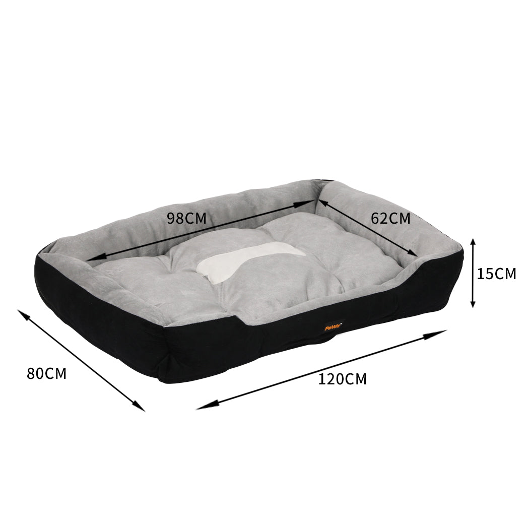 PaWz Pet Bed Dog Beds Bedding Mattress XXL Black XX-Large