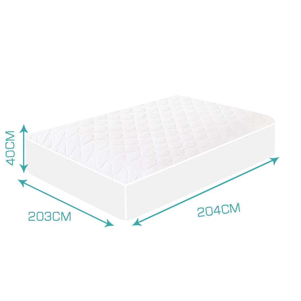 DreamZ Fitted Waterproof Bed Mattress Super King