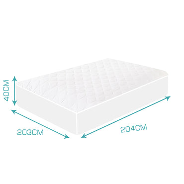 DreamZ Fitted Waterproof Bed Mattress Super King